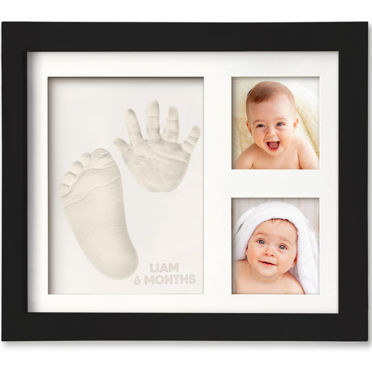 Baby Handprint & Footprint Keepsake Solo Frame