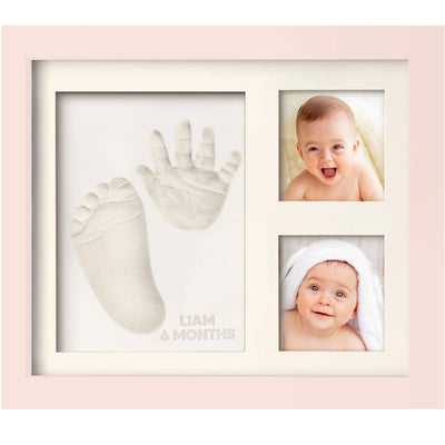 Baby Handprint & Footprint Keepsake Solo Frame