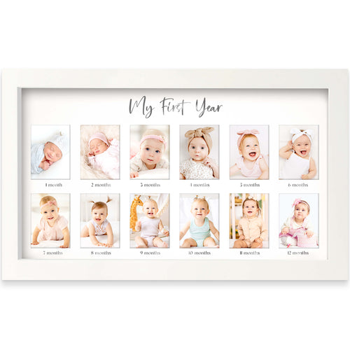 My Baby's First Year Picture Frame
