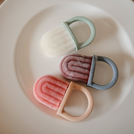 Toddler Ice Pop Tray — Rainbow Popsicle Mold for Kids