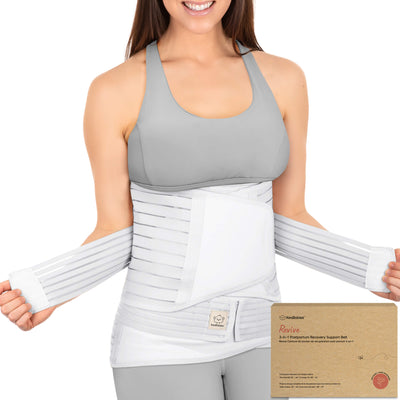 3-in-1 Postpartum Recovery Support Belt — Belly Wrap for After Birth