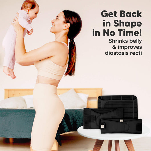 3-in-1 Postpartum Recovery Support Belt — Belly Wrap for After Birth