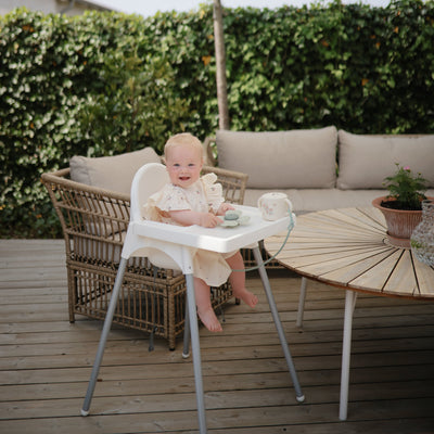 Spill-Proof Silicone Snack Cup for Babies & Toddlers — Easy-Grip Handles