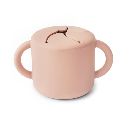 Spill-Proof Silicone Snack Cup for Babies & Toddlers — Easy-Grip Handles