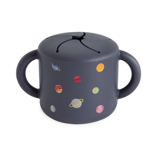 Spill-Proof Silicone Snack Cup for Babies & Toddlers — Easy-Grip Handles
