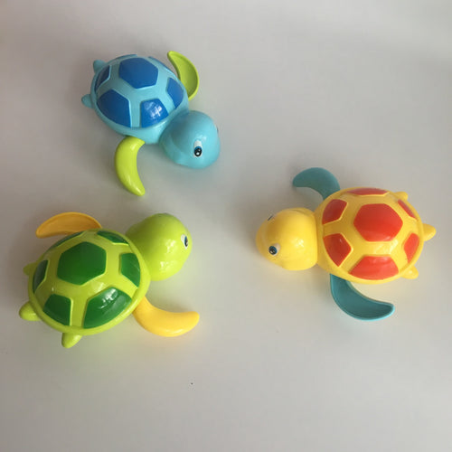 Wind-Up Turtle Bath Toy — Bath Time Fun for Babies & Toddlers