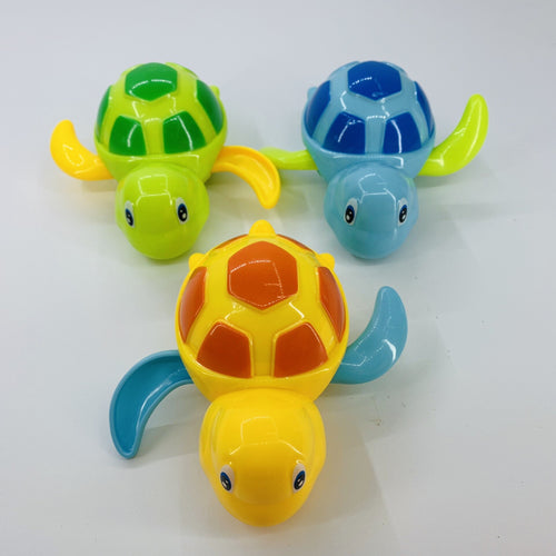 Wind-Up Turtle Bath Toy — Bath Time Fun for Babies & Toddlers