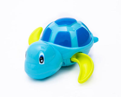 Wind-Up Turtle Bath Toy — Bath Time Fun for Babies & Toddlers