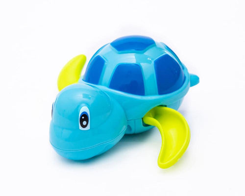 Wind-Up Turtle Bath Toy — Bath Time Fun for Babies & Toddlers
