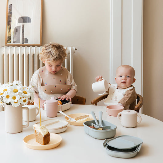 Spill-Proof Silicone Snack Cup for Babies & Toddlers — Easy-Grip Handles