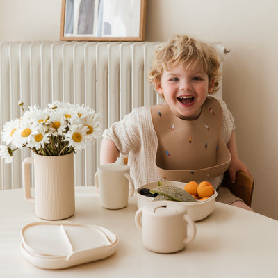 Spill-Proof Silicone Snack Cup for Babies & Toddlers — Easy-Grip Handles